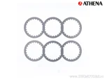 Conjunto de discos de embreagem de aço - Yamaha YZ85LW 19/16 polegadas / YZ85SW 17/14 polegadas ('02-'22) - Athena