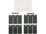 Conjunto de pétalas de vávula V-Force 3 de substituição - Preto - 10080081