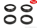 Conjunto de retentores de garfo (46x58x10mm) - Kawasaki ZX-6R 600 Ninja / Yamaha XV 1900 Midnight Star - TourMax