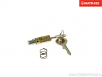 Contact hub with keys - Piaggio Ape 50 / Suzuki DR-Z 400 / Vespa Super 125 / Yamaha XV 535 H / XV 535 N / XV 535 SH - JM