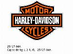 Coperchio derby, L-2-R, XL - 25127-04A - Harley-Davidson
