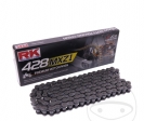 Corrente padrão RK 428MXZ1/118 - Kawasaki KX 80 R 17/14 polegadas / KX 80 T 19/16 polegadas / Suzuki RM 80 / RM 80 X / RM 80 X 