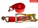Courroie Réglable 6 m x 50 mm Rouge - JM