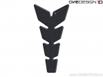 Cubierta Protectora de Tanque Soft Touch Retro 103,3 x 199,6 mm Negro Aspecto de Cuero - OneDesign Bike