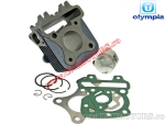 Cylinder Set (Engine) - Piaggio Fly / ET4 / Liberty / Vespa / Zip 50cc 4T - (Olympia)
