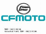 Décalcomanie du modèle - 5BR1-190203-10000 - CFMOTO