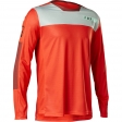 DEFEND LS JERSEY MOTH [FLO RED]: Rozmiar - S