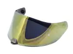Devil & Hyper Helmet Visor - Gold, Chrome - Adult - One Size - 01301368