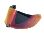 Devil & Hyper Helmet Visor - Red, Chrome - Adult - One Size - 01301366