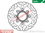 Disc frana spate racing MST286RAC rigid - Lucas TRW