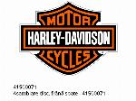 DISCO ASSY, FRENO POST - 41500071 - Harley-Davidson