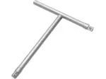 Doppelantrieb Mini T-Griff Werkzeug - Silber, Zinn, Nickel - 38120007