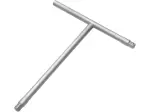 Doppelantrieb Mini T-Griff Werkzeug - Silber, Zinn, Nickel - 38120008
