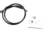 Edelstahl-Bremsleitungs-Kit – Schwarz – 17412532