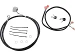 Edelstahl-Bremsleitungs-Kit – Schwarz – 17412949