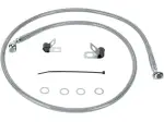 Edelstahl-Bremsleitungs-Kit – Silber, transparent beschichtet – 17410874