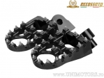 Enduro/Cross Exhaust Set in Titanium Color - Yamaha WR 250 F / WR 450 F / YZ 125 / YZ 250 2T YZ 250 F 4T / YZ 450 F - Accossato
