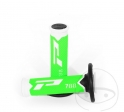 Ensemble de Poignées de Guidon 788 Noir Vert Fluorescent Blanc Progrip D: 22 mm L: 115 mm Fermées