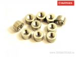 Entretoise filetée M6 10.5 x 6 mm en aluminium doré - JM