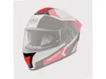 Evoluzione Helm Belüftungsset - Rot - Erwachsene - Einheitsgröße - 01331613