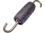 Exhaust pipe with rubber sleeve - material: stainless steel - Leo Vince