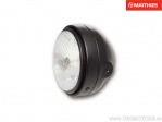 Far H4 carcasa neagra mata diametru exterior D: 165mm - JM