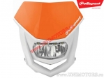 Far (inclusiv masca - portocalie) enduro - universal - Halo LED - Polisport