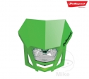 Far (inclusiv masca - verde) enduro - universal - LMX - Polisport - JM