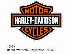 Fascetta cavo, papillon - 10360 - Harley-Davidson