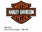 Fascetta, tubo, nera - 10800199 - Harley-Davidson