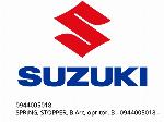 Feder, Stopper, B - 0944005018 - Suzuki
