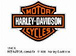 FERMO, clip filo - 11408 - Harley-Davidson