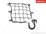 Filet élastique pour bagages de moto 40 x 40 cm noir - JM