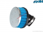 Filtru aer (92mm / 80mm / 32mm, unghi 30°) - albastru - Polini