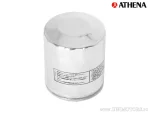 Filtru de ulei Athena, crom, Harley Davidson 63806-83 / 63805-80A / 63796-77 / 63781-72R / HF170C - Athena