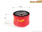 Filtru ulei Red Chilli (diametru 76mm / inaltime 57mm) - Aprilia Atlantic GT 500i H2O 4T E1 ('01) - Malossi