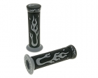 Flame Lenkergriff Set (schwarz / grau) - TNT