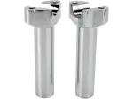 Forged Aluminum Handlebar Risers - Chrome - 06020400
