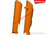 Fork Leg Protectors (Orange) - Gas Gas EC / Honda CR / CRF / KTM EXC / EXC-F / EXC Sixdays / SX / SX-F - Polisport