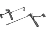 Forward Control Kit - Aluminum, Black, Anodized - Standard - 16220487