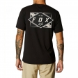 FOX BURNT SS TECH TEE [BLK]: Size - XL