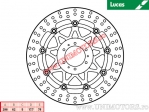 Front brake disc MSW210 floating - Lucas TRW