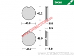 Front brake pads - MCB513 organic - Lucas TRW