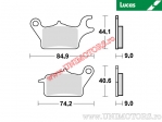 Front brake pads - MCB881 organic - Lucas TRW