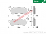 Front brake pads - MCB885SV sintered SV - Lucas TRW