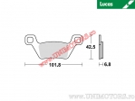 Front brake pads - MCB891SI sintered SI - Lucas TRW