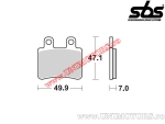 Front brake pads - SBS 167CT (carbon technology) - (SBS)