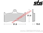Front brake pads - SBS 729DC (dual carbon) - (SBS)