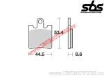 Front brake pads - SBS 740HS (metallic / sintered) - (SBS)
