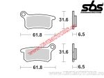 Front brake pads - SBS 783RSI (metallic / sintered) - (SBS)